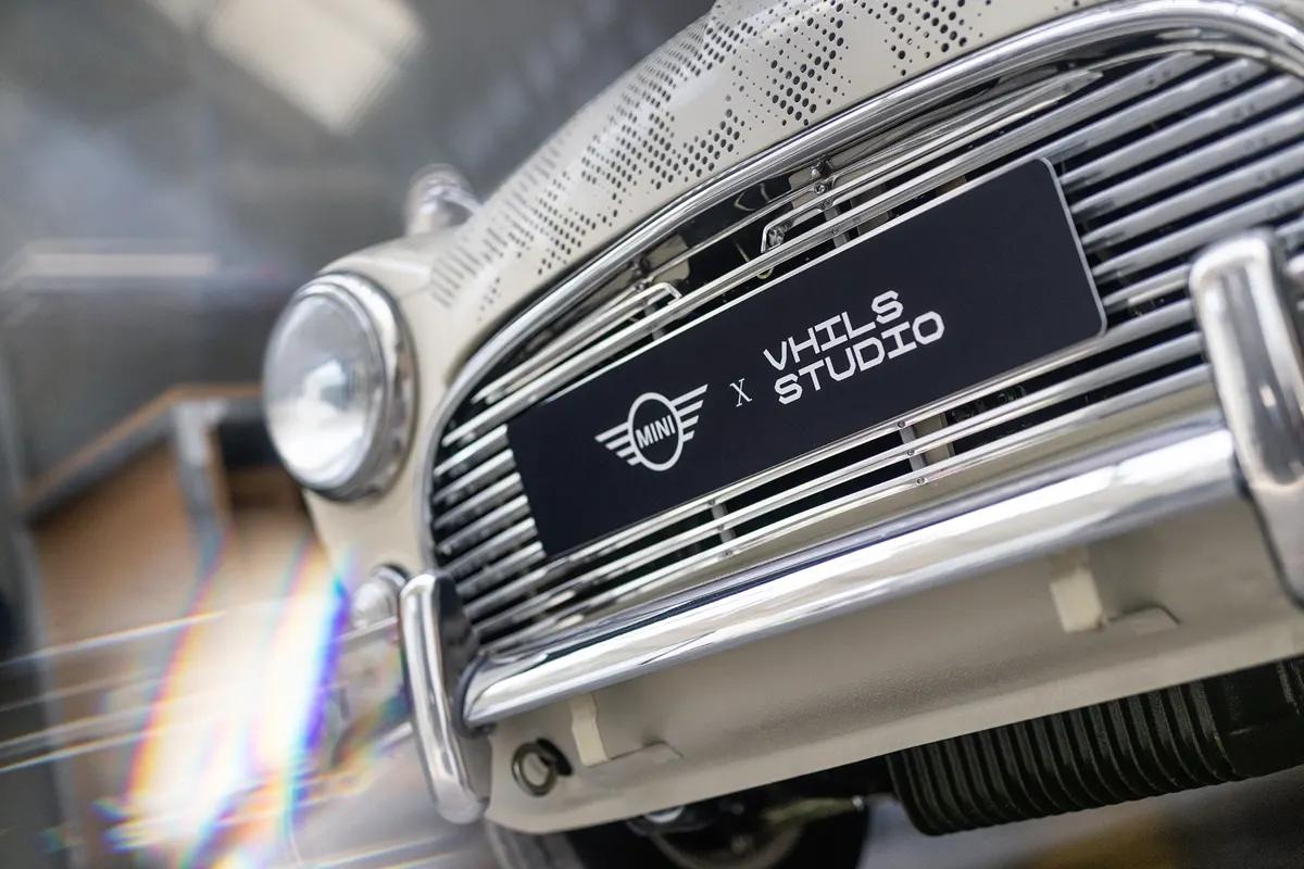 MINI at the Vhils × MINI cultural collaboration